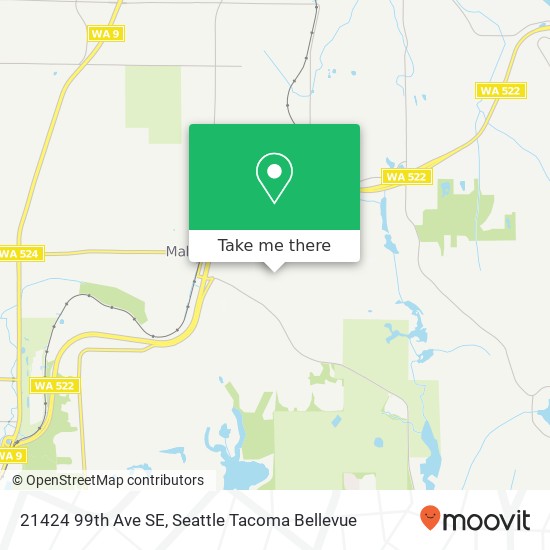 21424 99th Ave SE, Snohomish, WA 98296 map