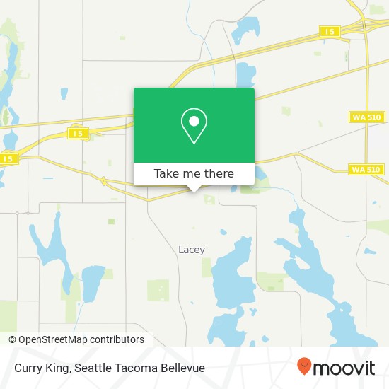 Mapa de Curry King, 5823 Lacey Blvd SE