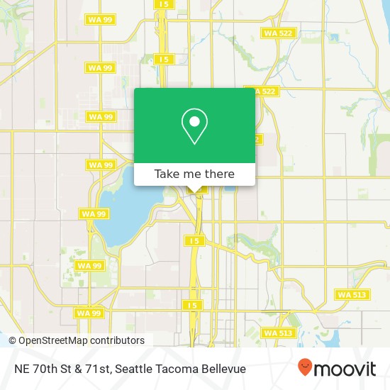 NE 70th St & 71st, Seattle, WA 98115 map