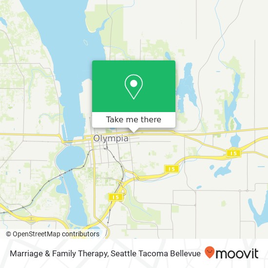 Mapa de Marriage & Family Therapy, 1204 4th Ave E