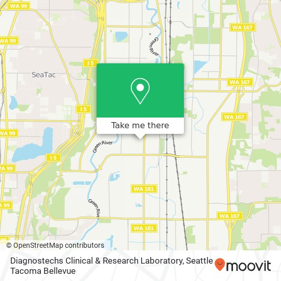 Diagnostechs Clinical & Research Laboratory, 19110 66th Ave S map