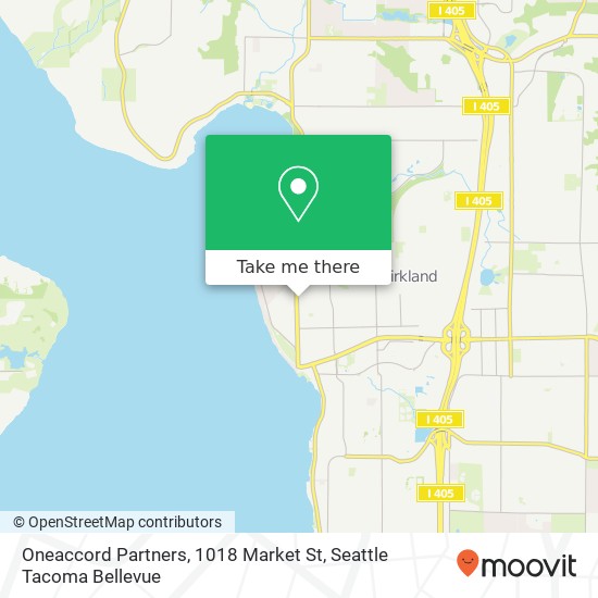 Mapa de Oneaccord Partners, 1018 Market St