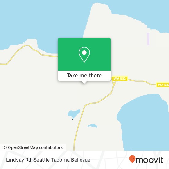 Mapa de Lindsay Rd, Camano Island, WA 98282