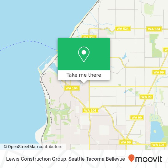 Lewis Construction Group map