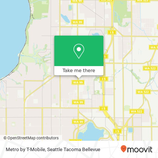 Metro by T-Mobile, 10002 Aurora Ave N map