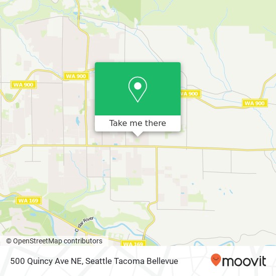 500 Quincy Ave NE, Renton, WA 98059 map