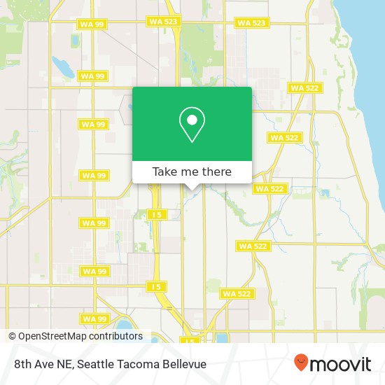 8th Ave NE, Seattle, WA 98125 map