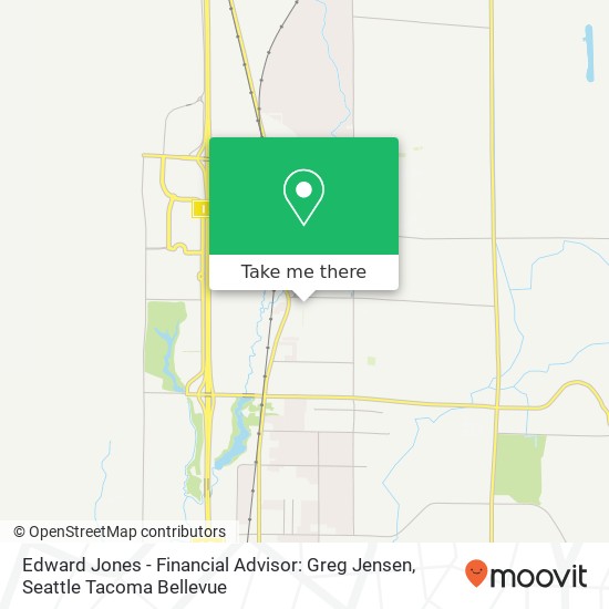 Mapa de Edward Jones - Financial Advisor: Greg Jensen, 9925 State Ave