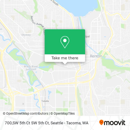 700,SW 5th Ct SW 5th Ct map