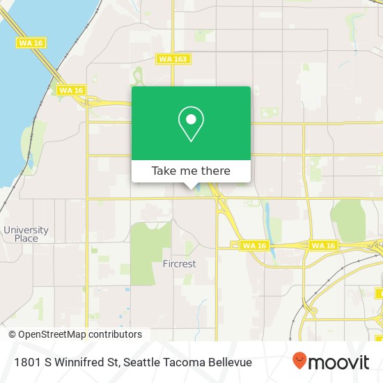 1801 S Winnifred St, Tacoma, WA 98465 map