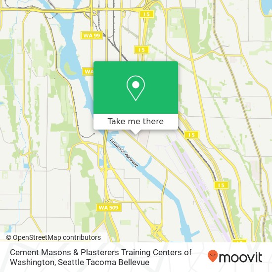 Cement Masons & Plasterers Training Centers of Washington, 6737 Corson Ave S map