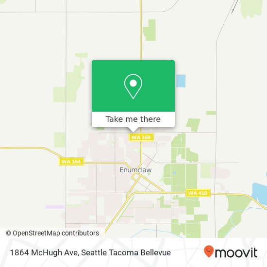 Mapa de 1864 McHugh Ave, Enumclaw, WA 98022