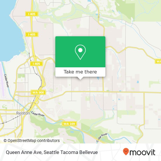 Queen Anne Ave, Renton, WA 98056 map