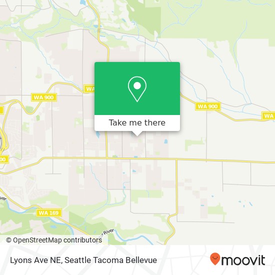 Lyons Ave NE, Renton, WA 98059 map