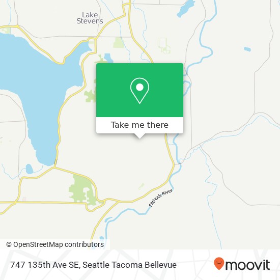 Mapa de 747 135th Ave SE, Snohomish, WA 98290