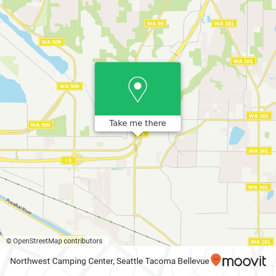 Northwest Camping Center, 7100 Pacific Hwy E map