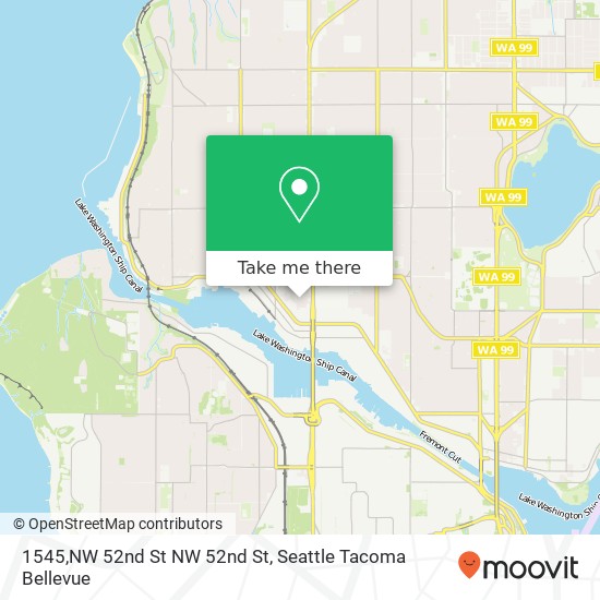 1545,NW 52nd St NW 52nd St, Seattle, WA 98107 map