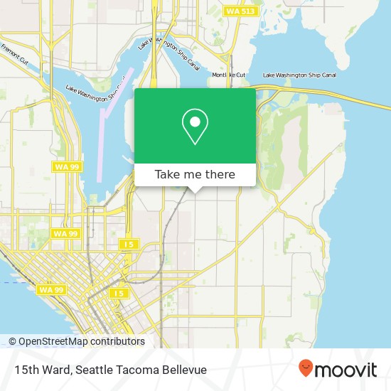 Mapa de 15th Ward, Seattle, WA 98112