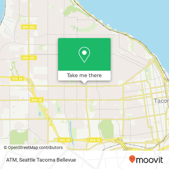 Mapa de ATM, 3607 6th Ave