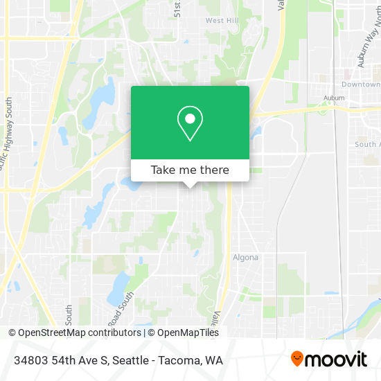 Mapa de 34803 54th Ave S