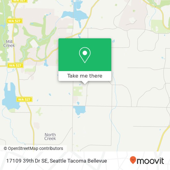 Mapa de 17109 39th Dr SE, Bothell, WA 98012