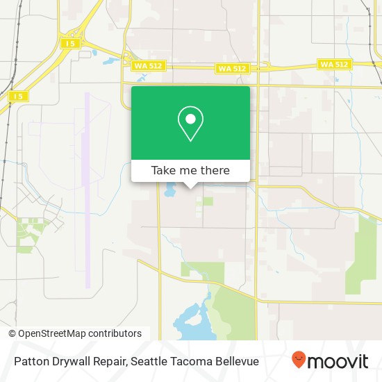 Mapa de Patton Drywall Repair, 1209 132nd St S