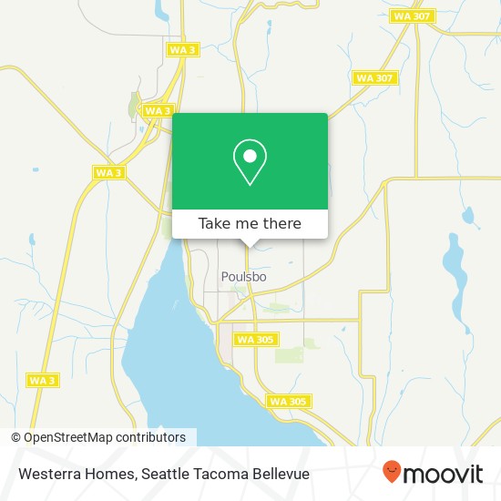 Westerra Homes map