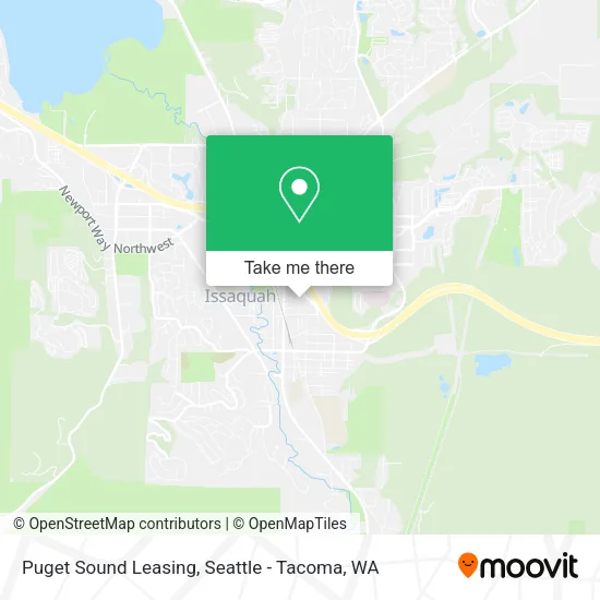 Mapa de Puget Sound Leasing