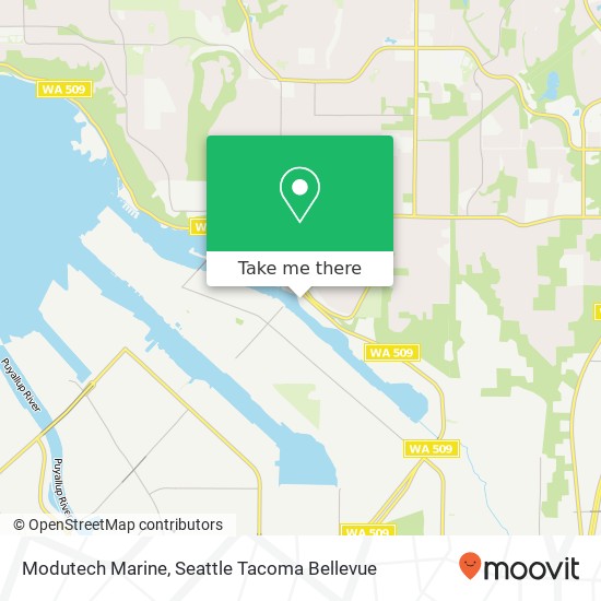 Mapa de Modutech Marine, 2218 Marine View Dr