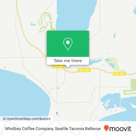 Mapa de Whidbey Coffee Company, 1609 E Main St