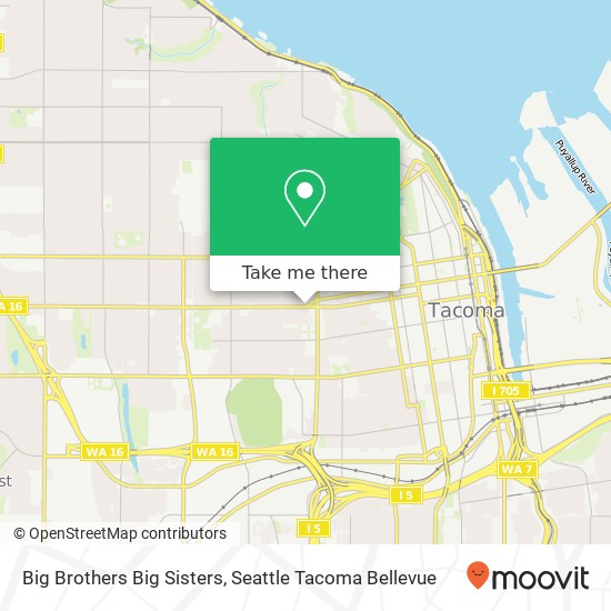 Big Brothers Big Sisters, 2107 S 12th St map