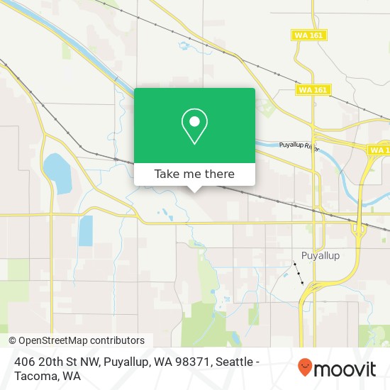 406 20th St NW, Puyallup, WA 98371 map