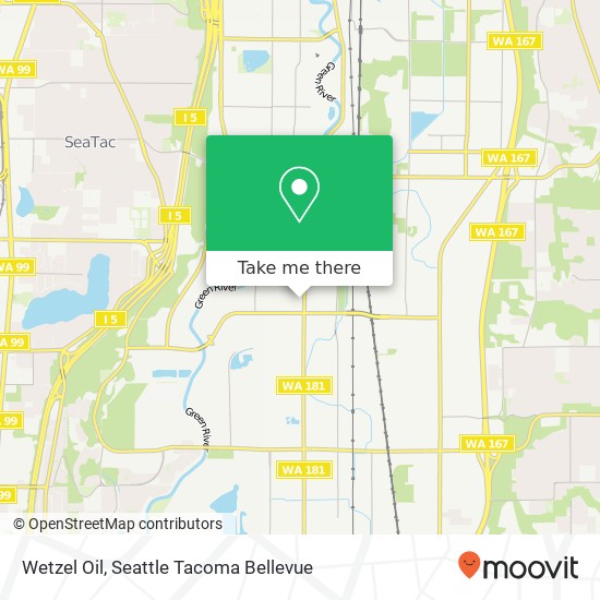 Mapa de Wetzel Oil, 19309 68th Ave S