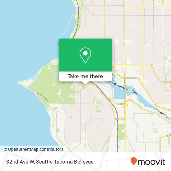32nd Ave W, Seattle, WA 98199 map