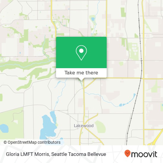Mapa de Gloria LMFT Morris, 6212 75th St W
