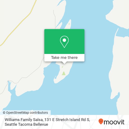 Mapa de Williams Family Salsa, 131 E Stretch Island Rd S