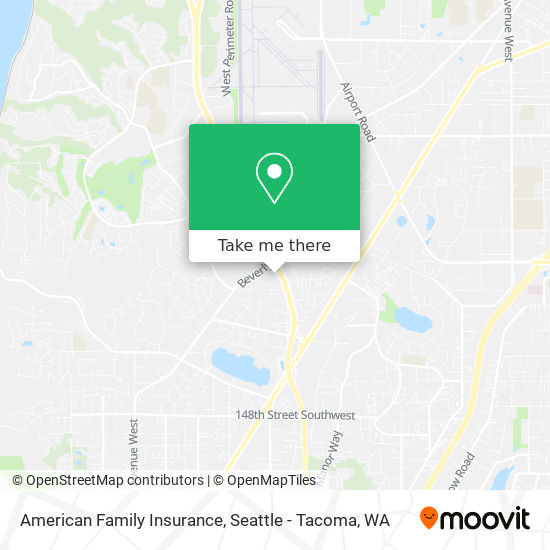 American Family Insurance map