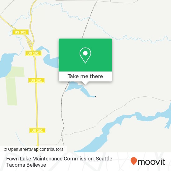 Mapa de Fawn Lake Maintenance Commission