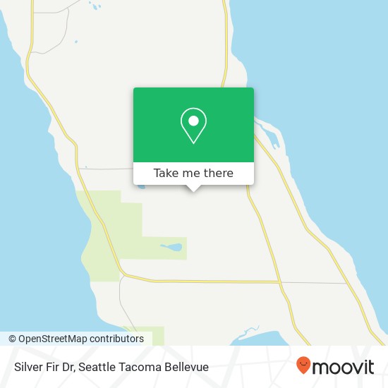 Mapa de Silver Fir Dr, Camano Island, WA 98282