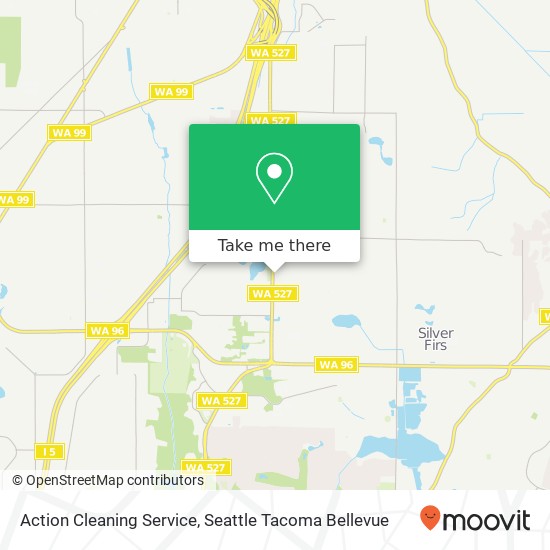 Mapa de Action Cleaning Service, 1902 120th Pl SE