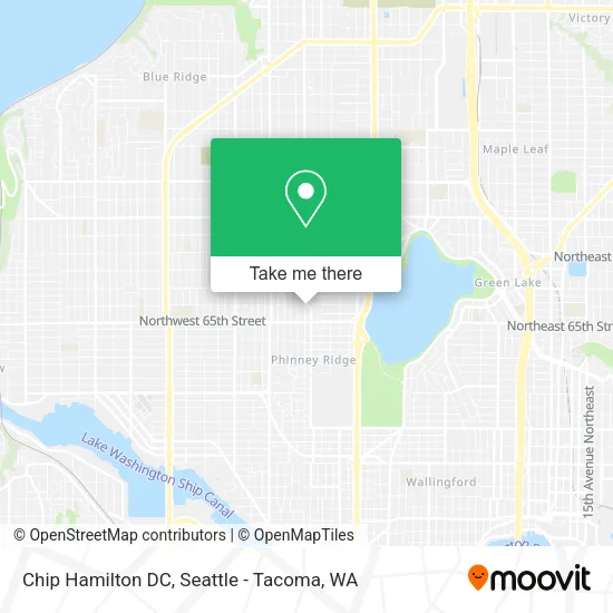 Mapa de Chip Hamilton DC