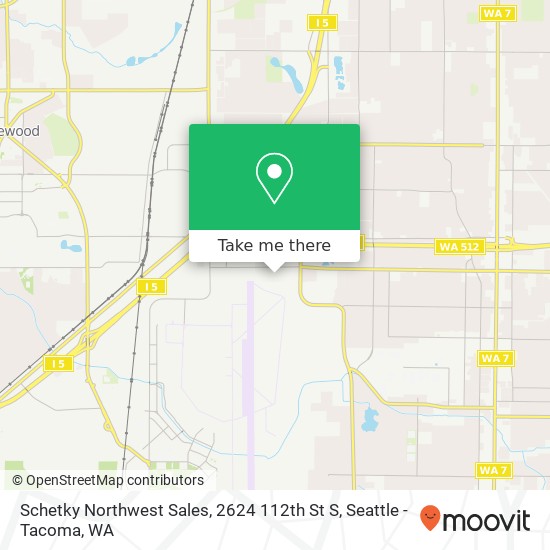 Schetky Northwest Sales, 2624 112th St S map