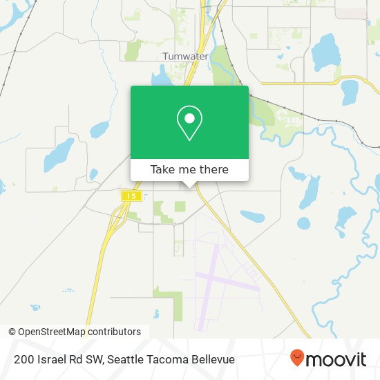 200 Israel Rd SW, Tumwater, WA 98501 map