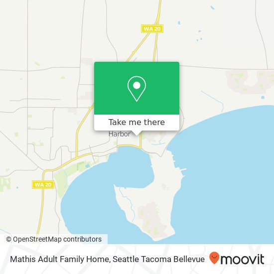 Mapa de Mathis Adult Family Home, 1709 SE 8th Ave