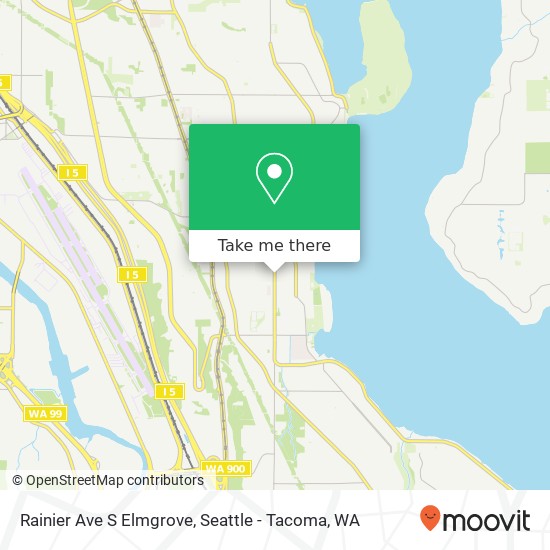 Mapa de Rainier Ave S Elmgrove