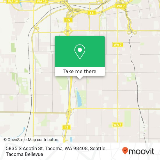 5835 S Asotin St, Tacoma, WA 98408 map