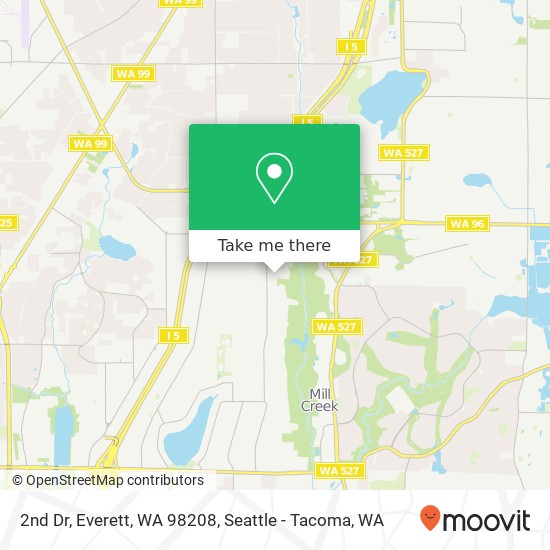 2nd Dr, Everett, WA 98208 map