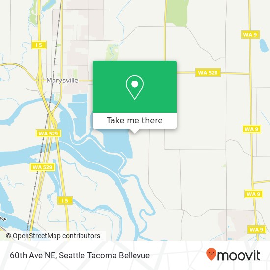 Mapa de 60th Ave NE, Marysville, WA 98270