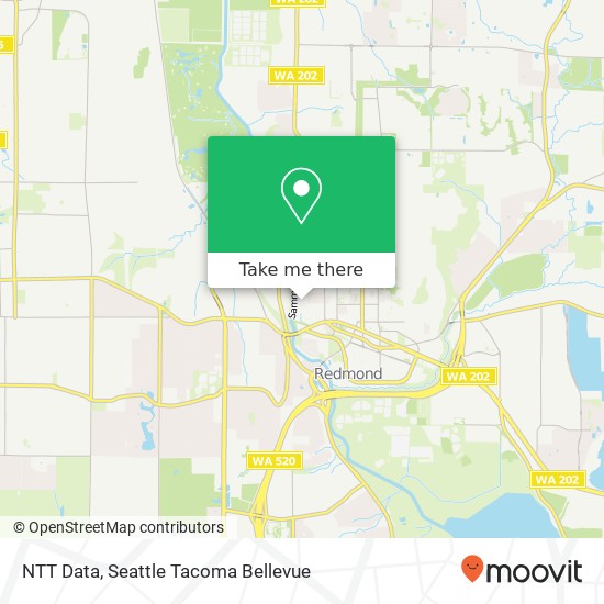 NTT Data, 8383 158th Ave NE map