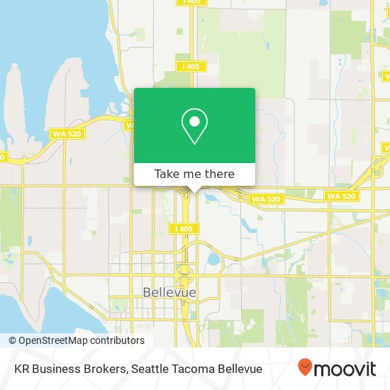 Mapa de KR Business Brokers, 2285 116th Ave NE